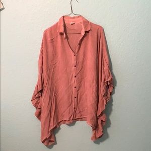 blush blouse